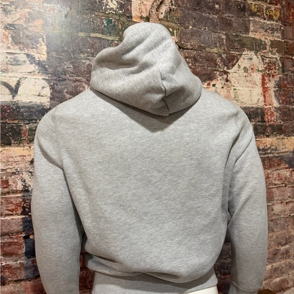 Polo by Ralph Lauren Light Gray Hoodie with Navy Accents - Picture 4 of 5